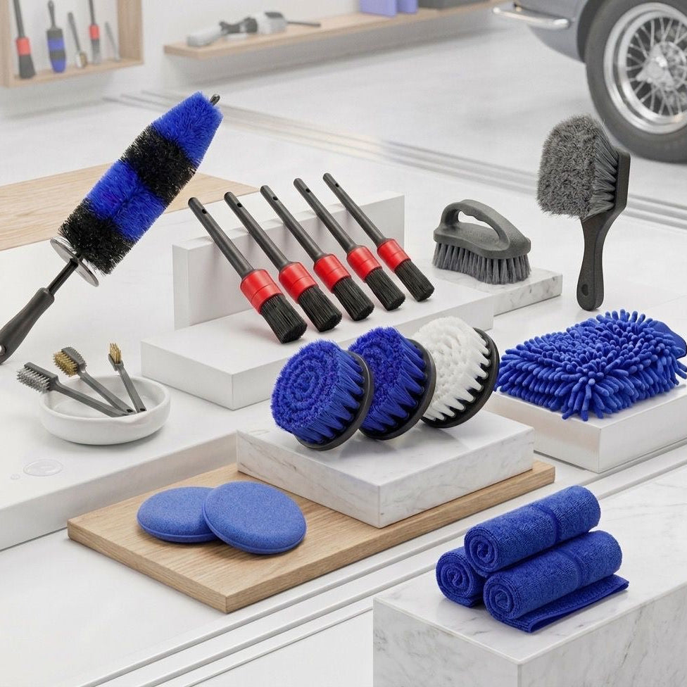 CaRTAIN Detailing Brush Kit